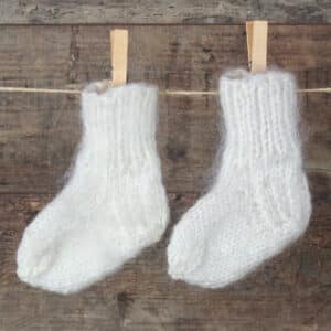 Chaussettes pour enfants en laine de chèvre - Belenok