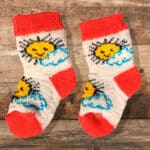 Chaussettes en laine pour enfants - Solnishko