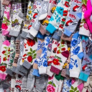 Chaussettes en laine de Russie